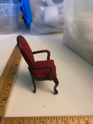 MINIATURE Chair WOOD DOLL HOUSE FURNITURE VINTAGE 4