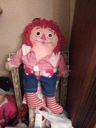 Haunted Raggedy Ann Doll,  Knickerbocker Antique