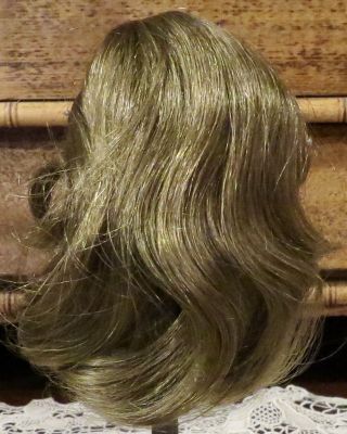 L521 5 " Vintage Old Stock Synthetic Wig For Antique Or Vintage Doll