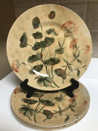 222 Fifth Asian Antique Dinner Plates