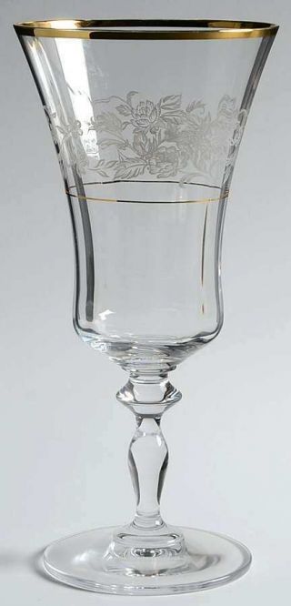 Mikasa Antique Lace (middle Floral) Iced Tea Glass 358980