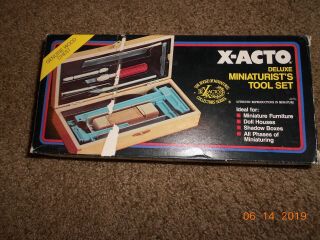 Vintage X - Acto Deluxe Miniaturist’s Tool Kit 43911
