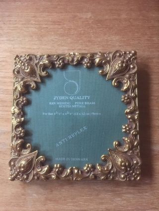 Jyden Quality Pure Brass Antique Art Noveau Picture/painting Frame Rococo Emboss