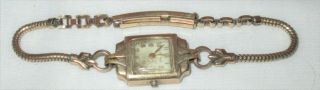 Vintage Ladies Watch Longines 10k Gold Filled Case