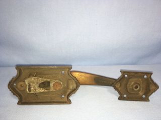 Large Antique Solid Brass Door Handle Pull Canada 5