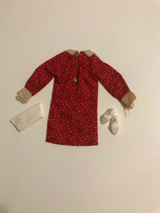 vintage Japanese exclusive clothes - floral red dress 2