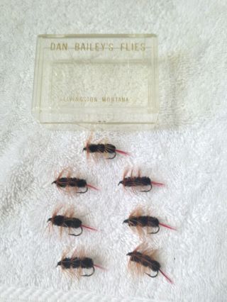 Dan Bailey Antique Flies - 7 Flies With Box
