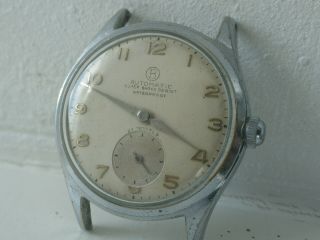 Rare Vintage Bifora Caliber 103 21j German Mens Mechanical Watch 1950 