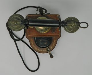 Rare Antique L.  M.  Ericsson Telephone Model HA 150 Serial Number 662586 Stockholm 11