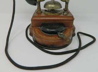 Rare Antique L.  M.  Ericsson Telephone Model HA 150 Serial Number 662586 Stockholm 3