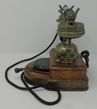 Rare Antique L.  M.  Ericsson Telephone Model HA 150 Serial Number 662586 Stockholm 4