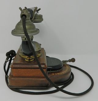 Rare Antique L.  M.  Ericsson Telephone Model HA 150 Serial Number 662586 Stockholm 7