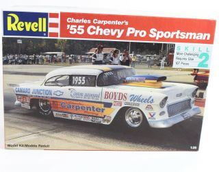 Charles Carpenters 1955 ’55 Chevy Pro Sportsman Revell 1:25 Model Kit 7194