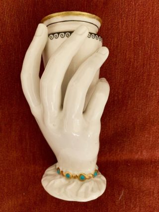Antique Royal Worcester Mrs Hadley’s Hand Vase Circa 1870 3