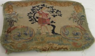 50 Off Antique French Hand Woven Figural Tapestry Piece Ss26