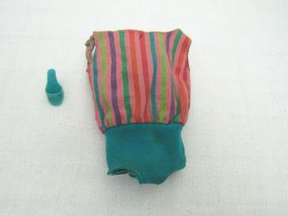 Vintage 1960s American Girl Barbie Oss Swimsuit And One Shoe