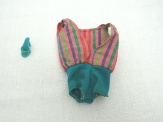 Vintage 1960s American Girl Barbie OSS Swimsuit and One Shoe 4