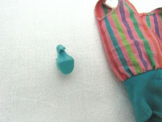 Vintage 1960s American Girl Barbie OSS Swimsuit and One Shoe 5