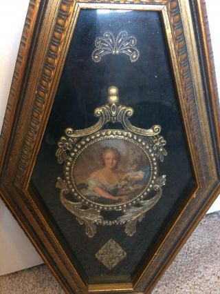 Lovely Antique Victorian Portrait Paintings.  19th Century France 3