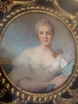 Lovely Antique Victorian Portrait Paintings.  19th Century France 6