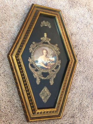 Lovely Antique Victorian Portrait Paintings.  19th Century France 8