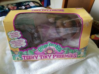 1992 Vintage Cabbage Patch Kids Teeny Tiny Preemies African American Girl