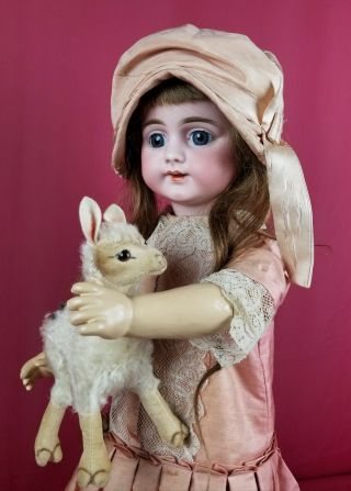 Antique German Bisque Head Doll Simon Halbig 719 S12h Dep Rare Mold Adorable