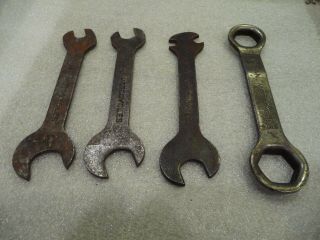 Indian wrenches.  Hendee Hedstrom power plus Antique motorcycle tools 5
