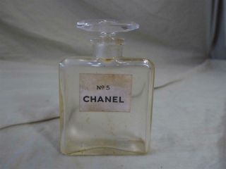 Vintage/antique Chanel No.  5 Perfume Bottle 2.  75 ",  1 Fl.  Oz.