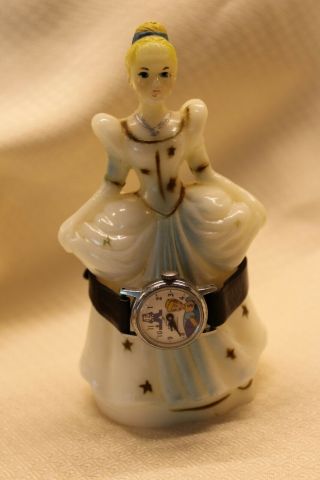 Cinderella Watch Vintage 1972 With Doll Stand,  Stainless Steel Back