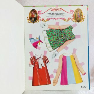 Whitman Buffy Family Affair Paper Doll Book 1968 Complete Uncut Unpunched 4