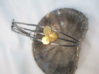Vintage Metal Wired Molded BASKET Antique Bisque Doll Accessory Child Size 2
