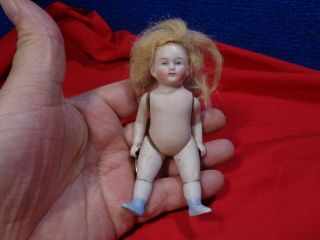 Antique Miniature Bisque Doll B 7