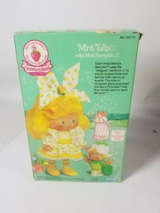 RARE Vintage Tulip Berrykin doll and Critter. 9