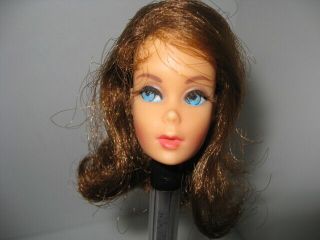 Vintage Mod Barbie Brunette Marlo Flip Head Only