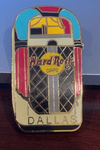 Hard Rock Cafe Dallas Jukebox Series Pin Antique Retro