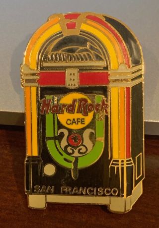 Hard Rock Cafe San Francisco Jukebox Series Pin Antique Retro