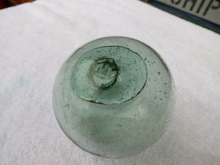 (1182) 3.  66 Inch Walt Pich Book 7 - A Net Japanese Glass Float Ball Buoy Bouy