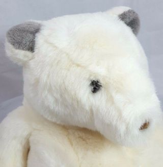 Gund Vtg Baby Berg White Polar Bear Plush 1984 Collectors Classic Limited Ed 15” 2