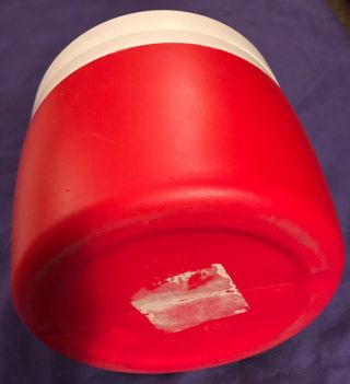 Igloo Elite 1/2 Half gallon water jug Red K - 9 DOG Cooler spout antique vintage 3