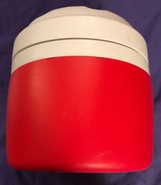 Igloo Elite 1/2 Half gallon water jug Red K - 9 DOG Cooler spout antique vintage 4