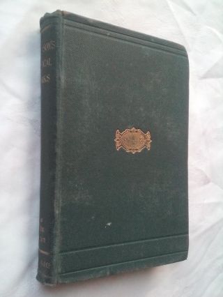 Poetical Of Lord Tennyson.  Antique 1899.  Globe Edition.  In Memoriam.  Index