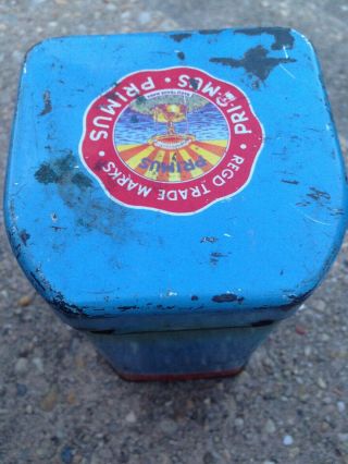 Vintage Primus No.  71 Camping Stove With Steel Cooking Case