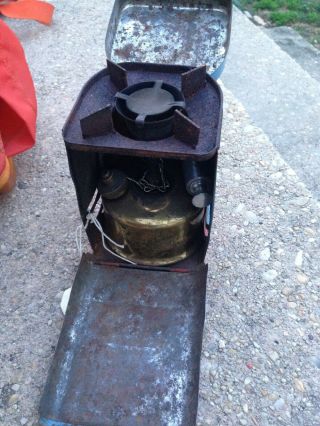 Vintage Primus No.  71 Camping Stove with steel cooking case 2