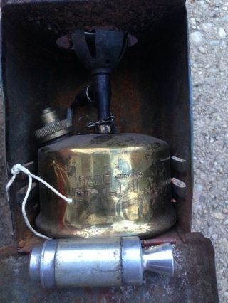 Vintage Primus No.  71 Camping Stove with steel cooking case 3