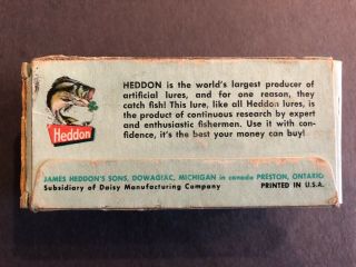 Vintage Heddon Punkinseed Fishing Lure RARE NIB 3