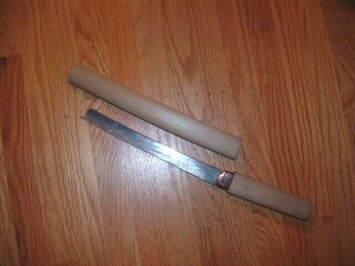 Sa831 Japanese Samurai Sword: Custom Knife Tanto In Shirasaya