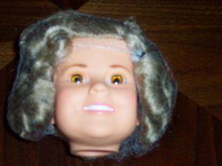 Vintage 1972 Ideal Shirley Temple Doll Head