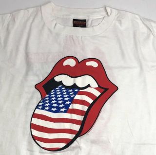 Vtg 1994 Brockum Usa Made Rolling Stones Voodoo Lounge Tour Concert T - Shirt Xl