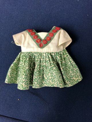 Nancy Ann Muffie Doll Dress 1950’s